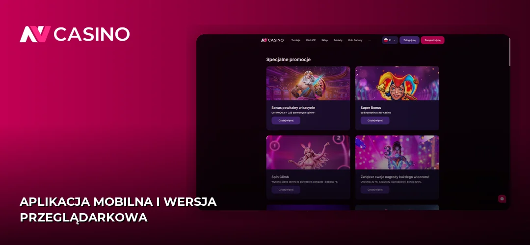 Aplikacja mobilna i wersja przeglądarkowa