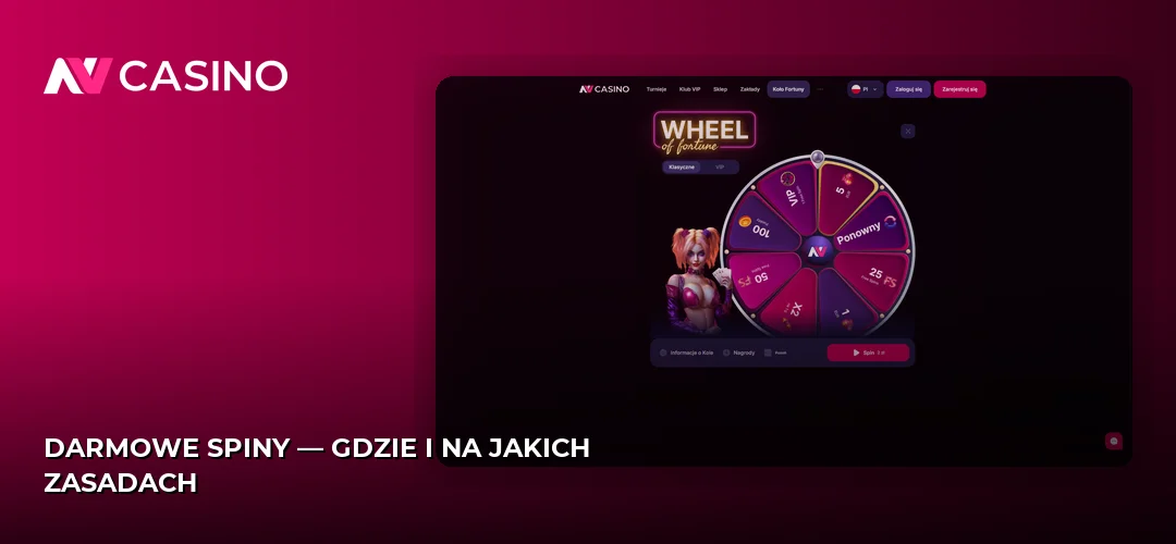 Zrzut ekranu strony NV Casino